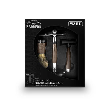 3 Piece Wenge Wood Shave Set